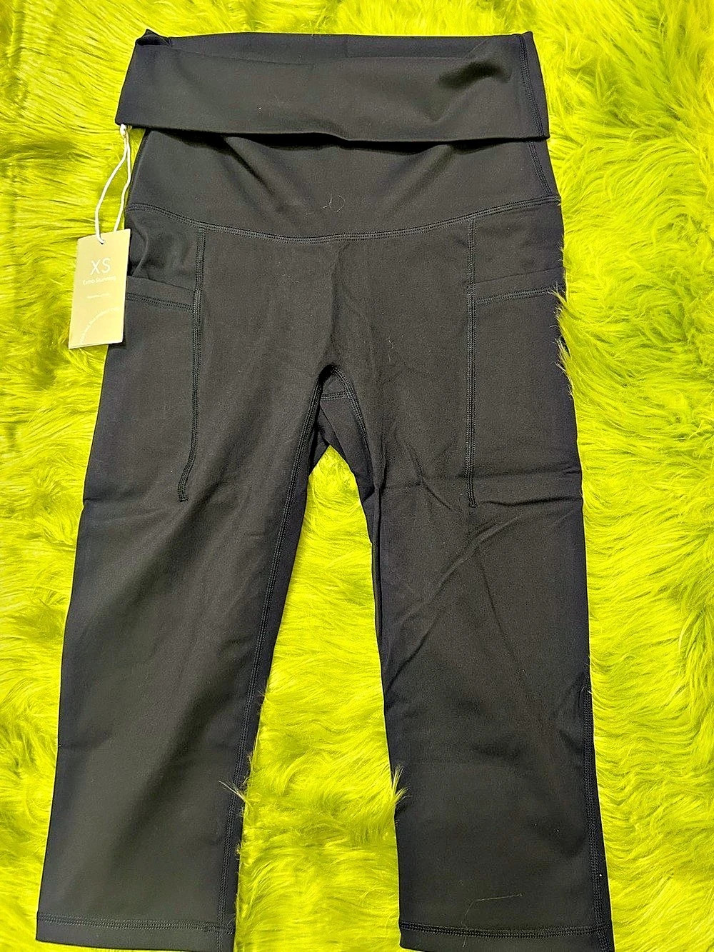 SPANX SPANXshape™ Booty Boost® 7/8 Legging in Very Black Size Small